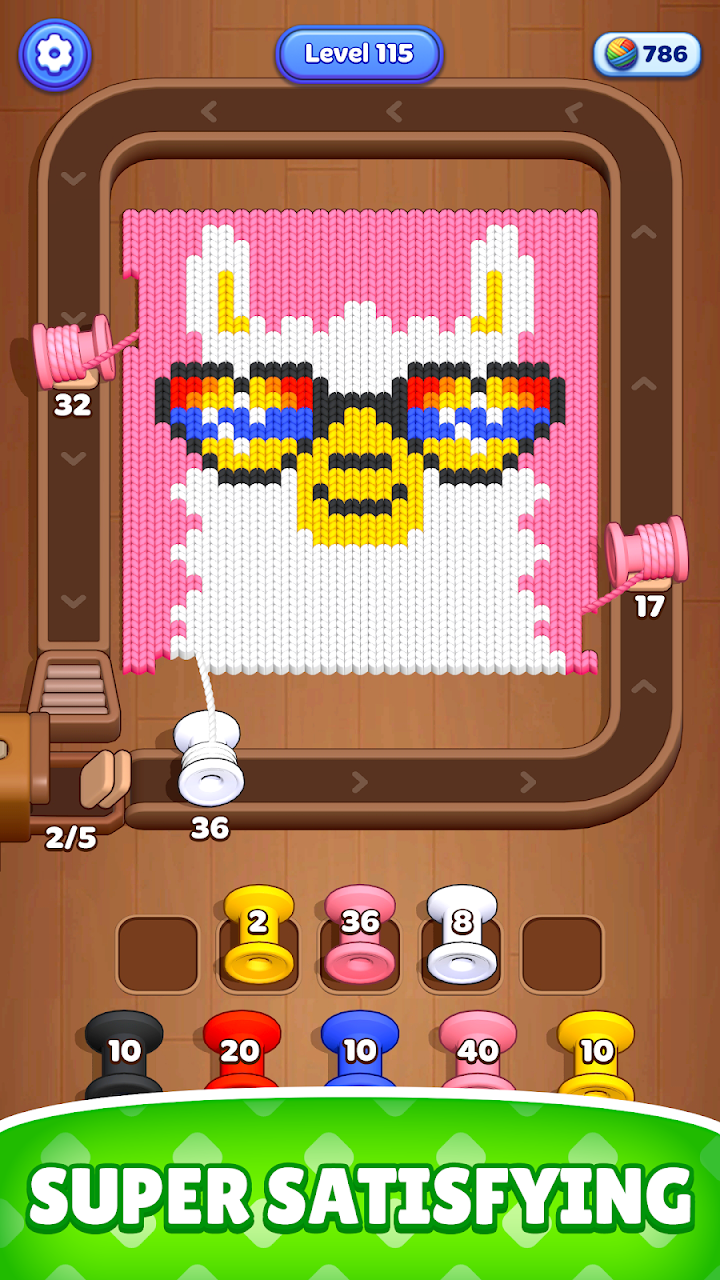Woolloop! Color Puzzle screenshot