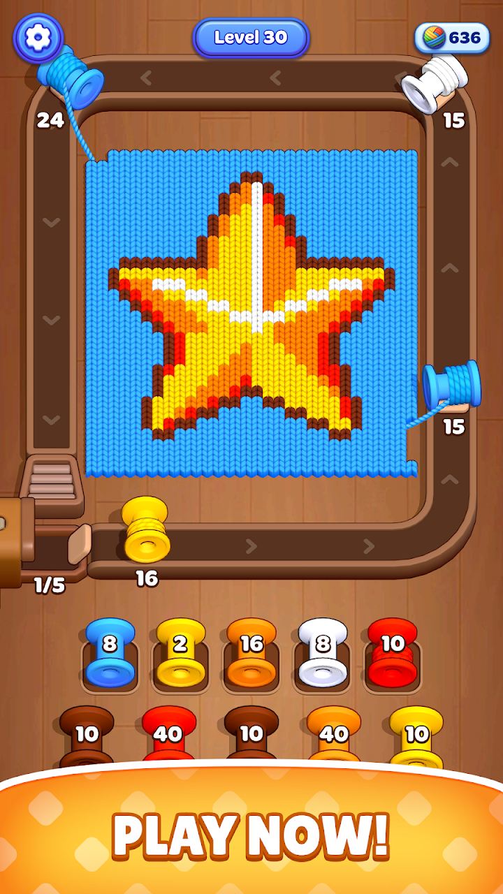 Woolloop! Color Puzzle screenshot