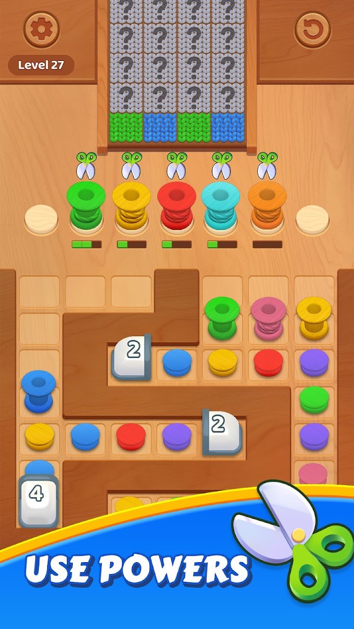 Knit Craze: Wool Jam Challenge screenshot