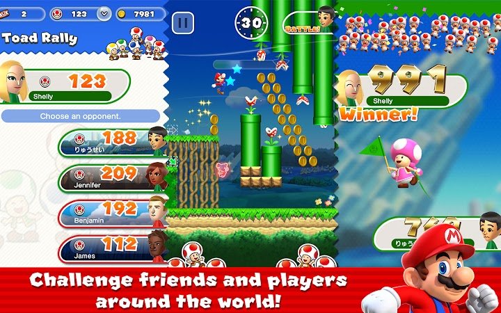 Super Mario Run screenshot