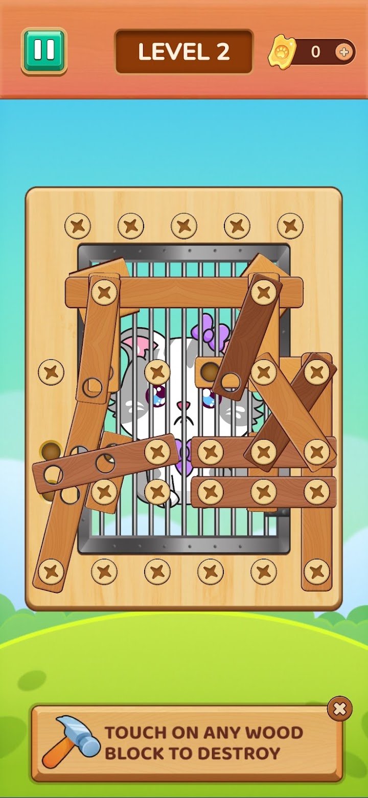 Wood Nuts: Screw Puzzle screenshot