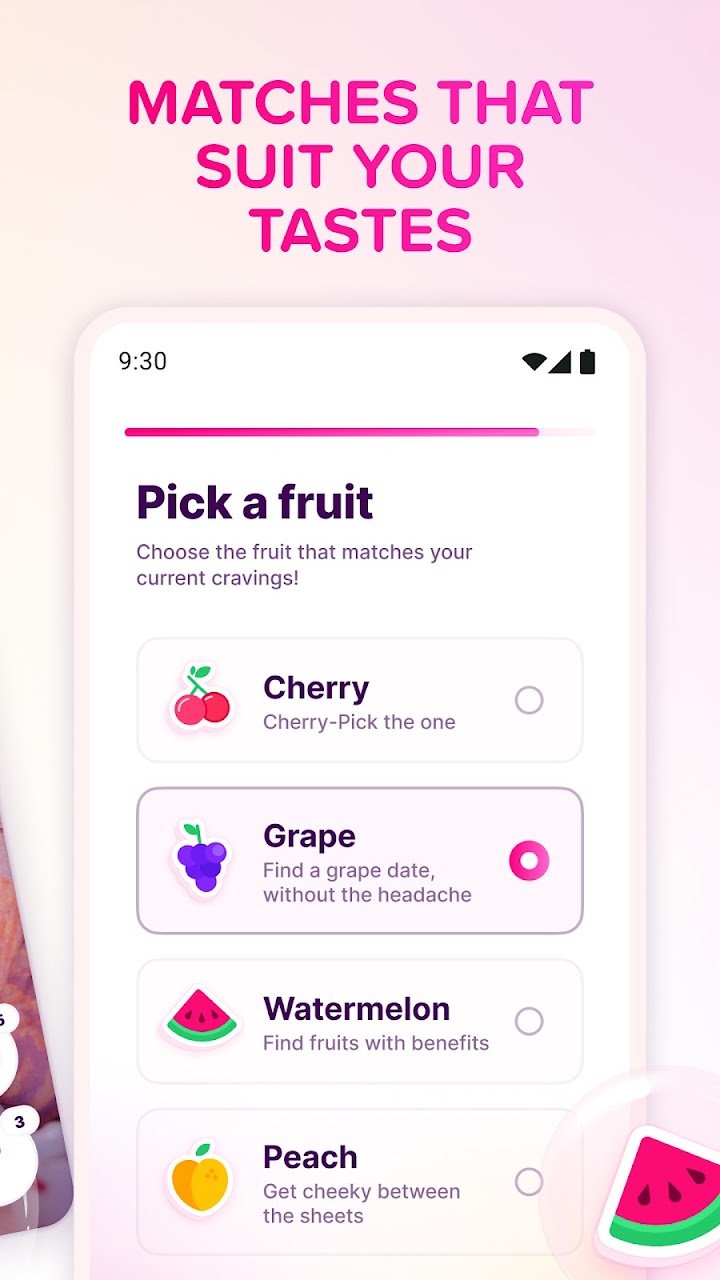 Fruitz - Dating app screenshot