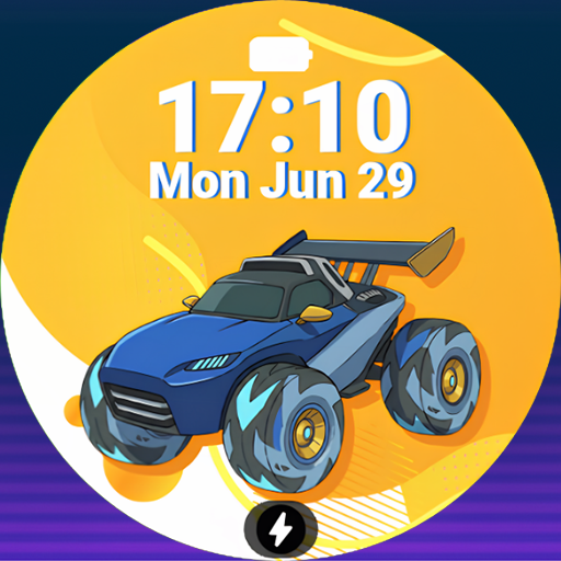 Asphalt Track Star Watch Face screenshot