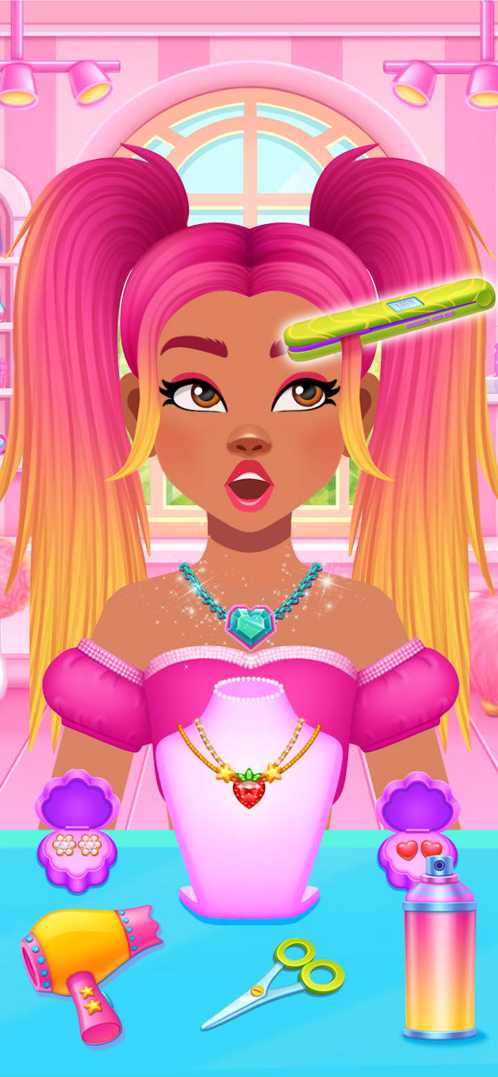 Hair Salon Games For Kids screenshot