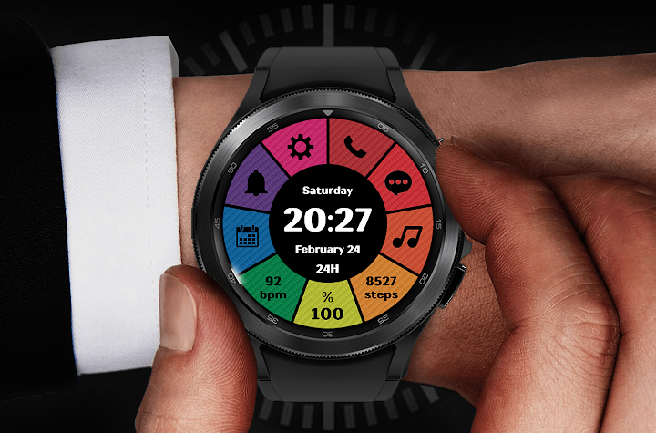 EY34 Digital Color WatchFace screenshot
