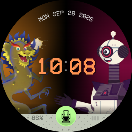 Tinybop Talk Watchface: Today screenshot