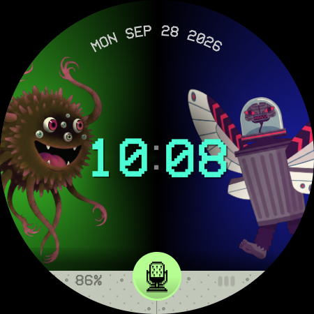 Tinybop Talk Watchface: Today screenshot