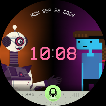 Tinybop Talk Watchface: Today screenshot