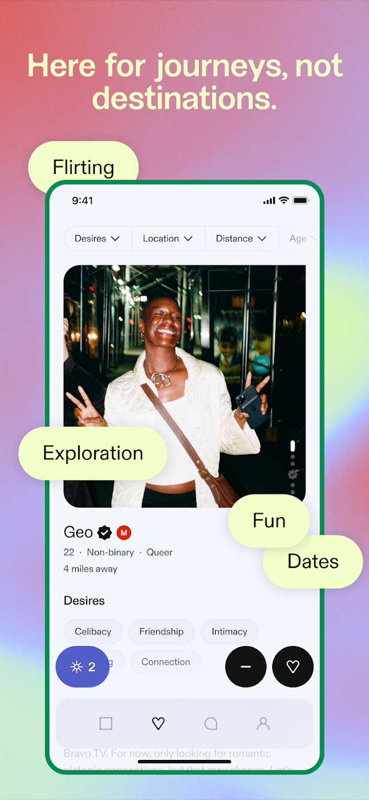 Feeld: Open & Curious Dating screenshot