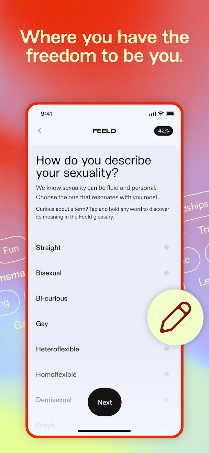 Feeld: Open & Curious Dating screenshot