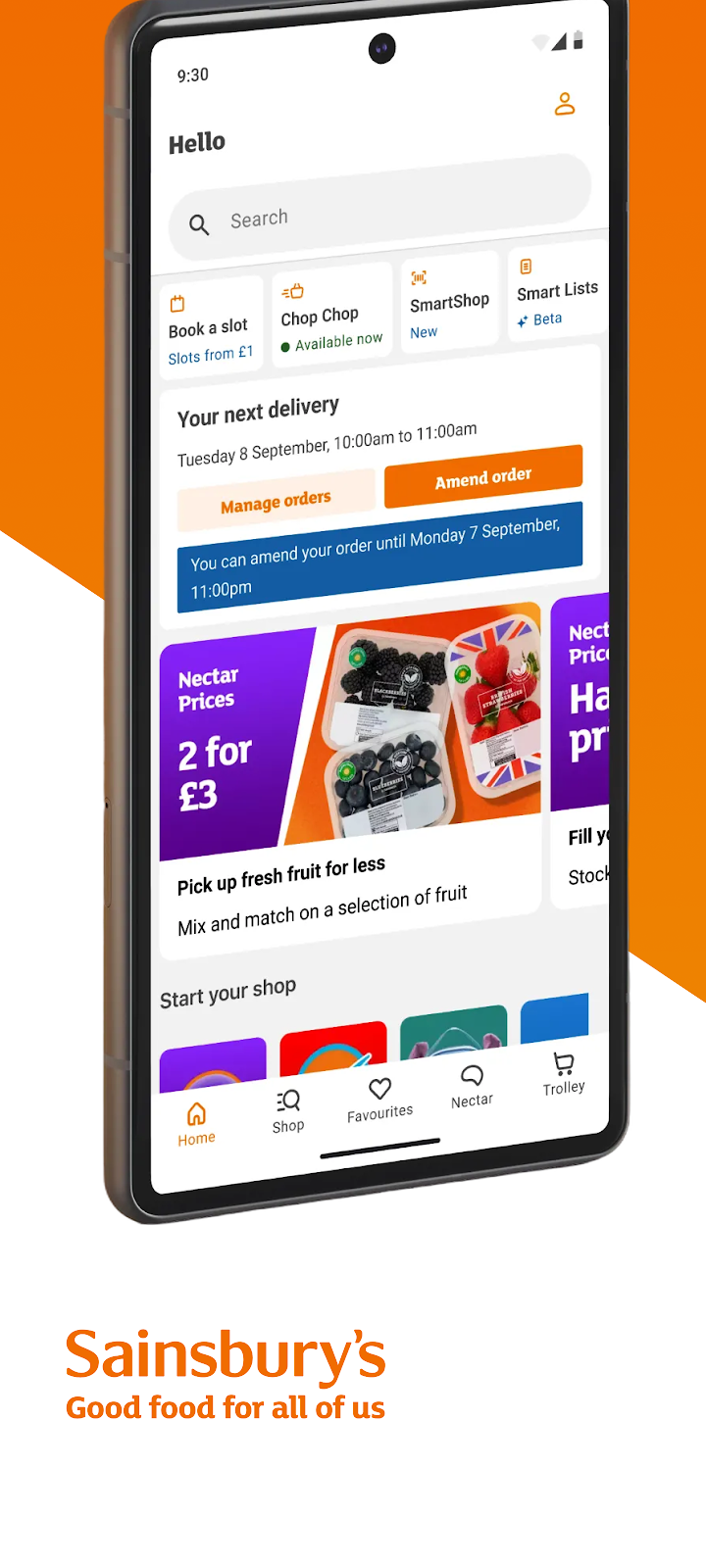 Sainsbury's screenshot