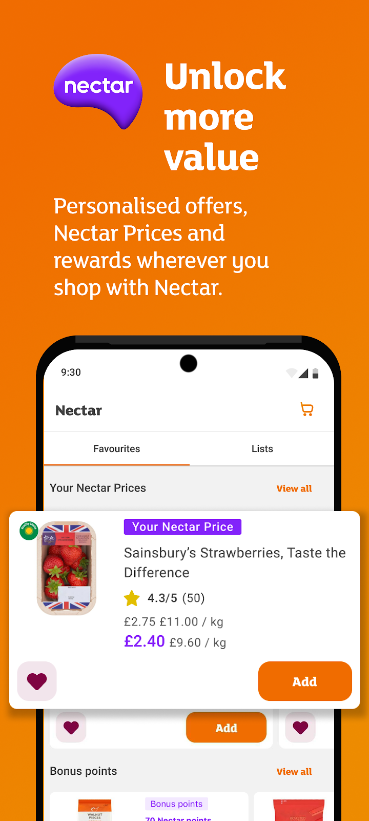 Sainsbury's screenshot