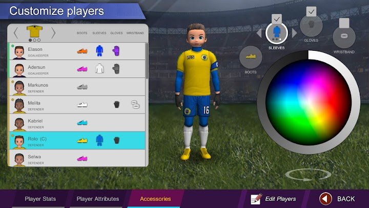 Pro League Soccer screenshot