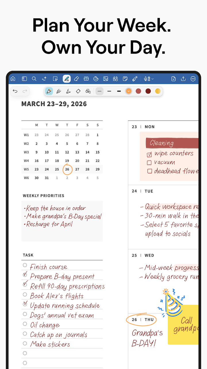 Goodnotes: AI Notes, Docs, PDF screenshot